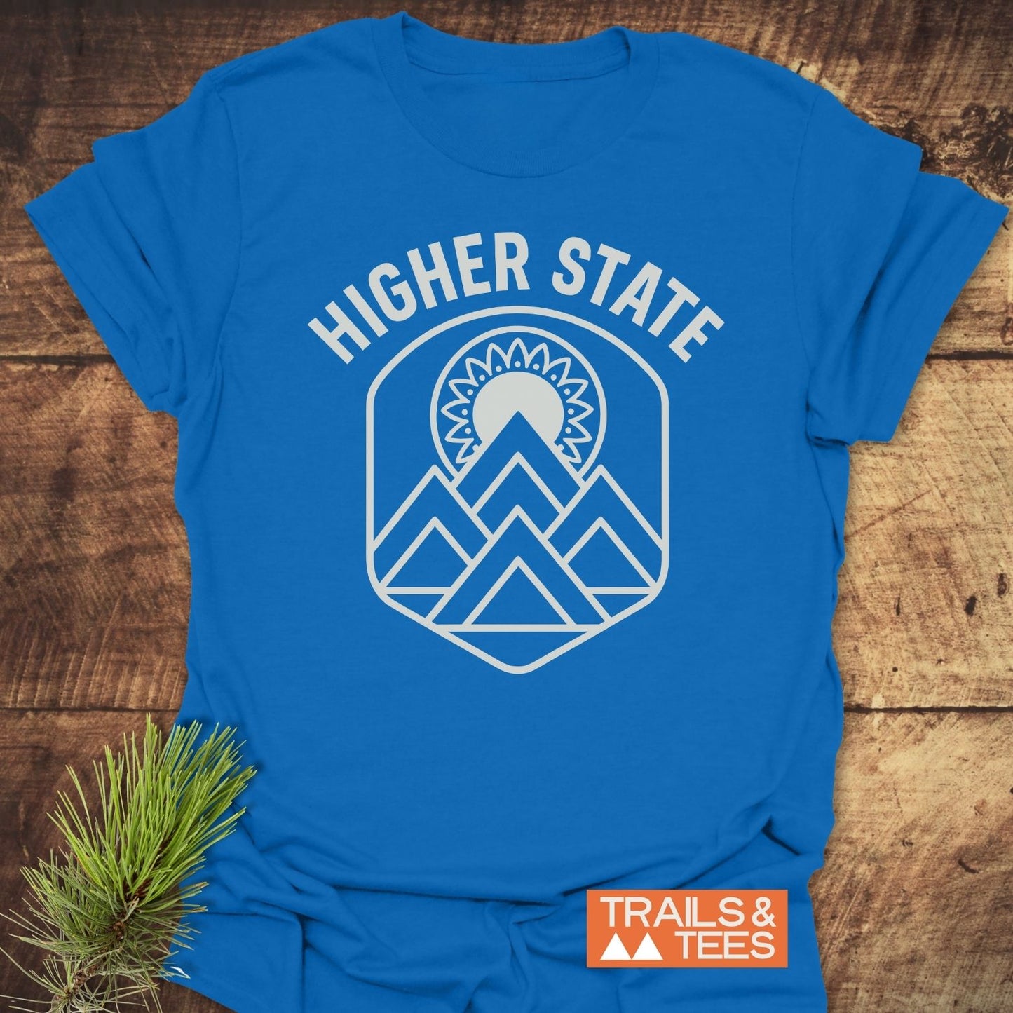 Higher State Montain Mandala T-Shirt