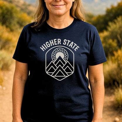 Higher State Montain Mandala T-Shirt