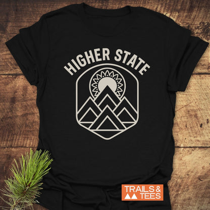 Higher State Montain Mandala T-Shirt