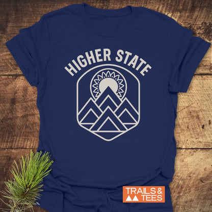 Higher State Montain Mandala T-Shirt