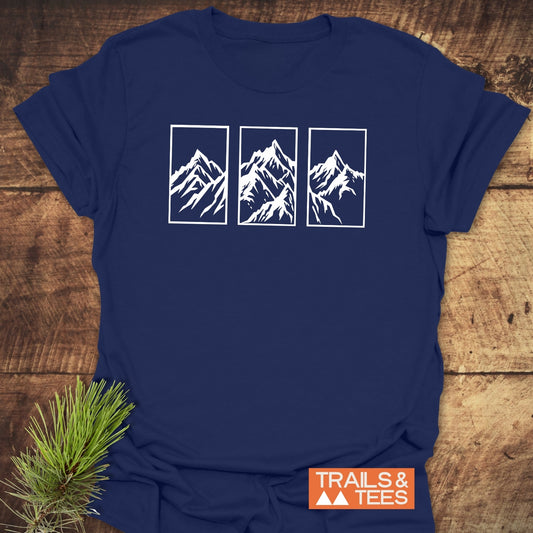 Mountain Triptych T-Shirt