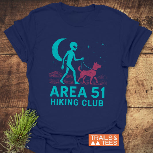 Area 51 Hiking Club T-Shirt