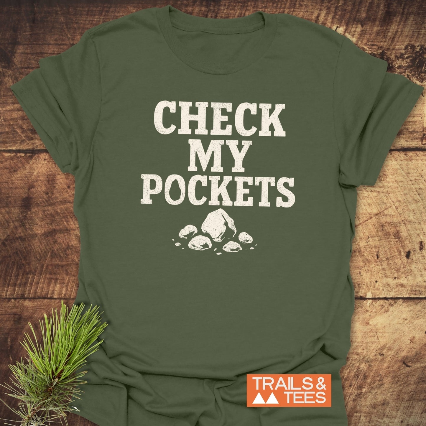 Check My Pockets Rock Lover T-Shirt