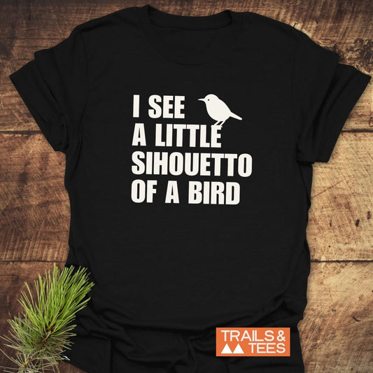 Silhouetto Of A Bird Funny T-Shirt