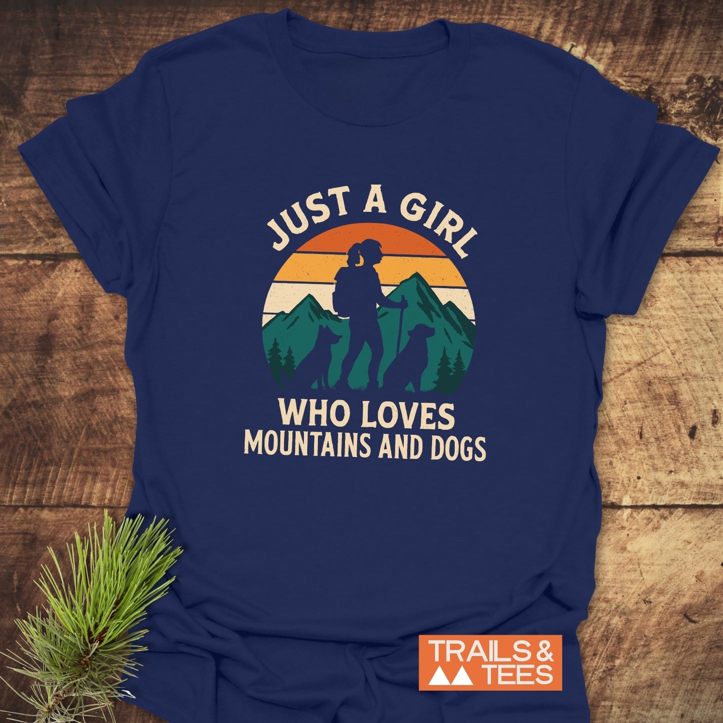 Mountains And Dogs T-Shirt