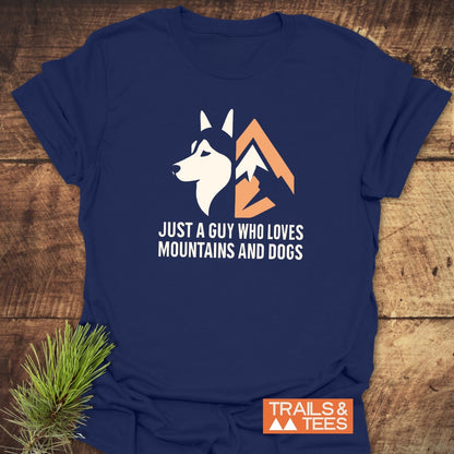 Mountain And Dog Love T-Shirt