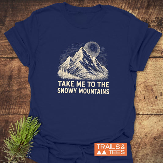 Snowy Mountains T-Shirt