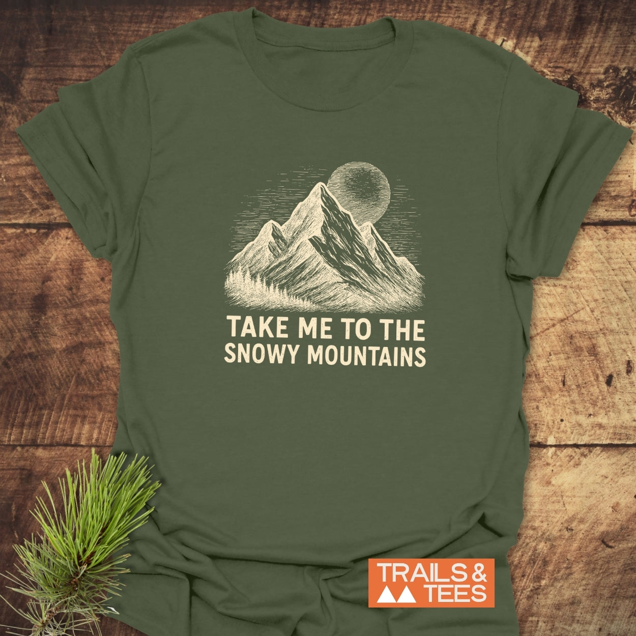 Snowy Mountains T-Shirt