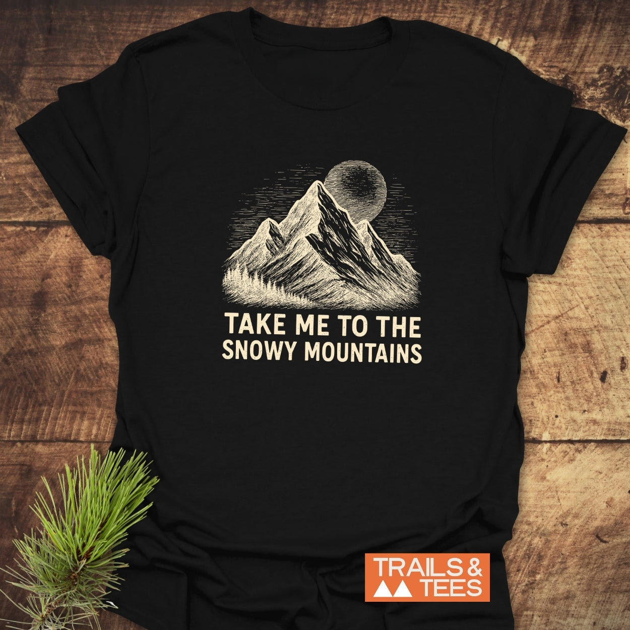 Snowy Mountains T-Shirt