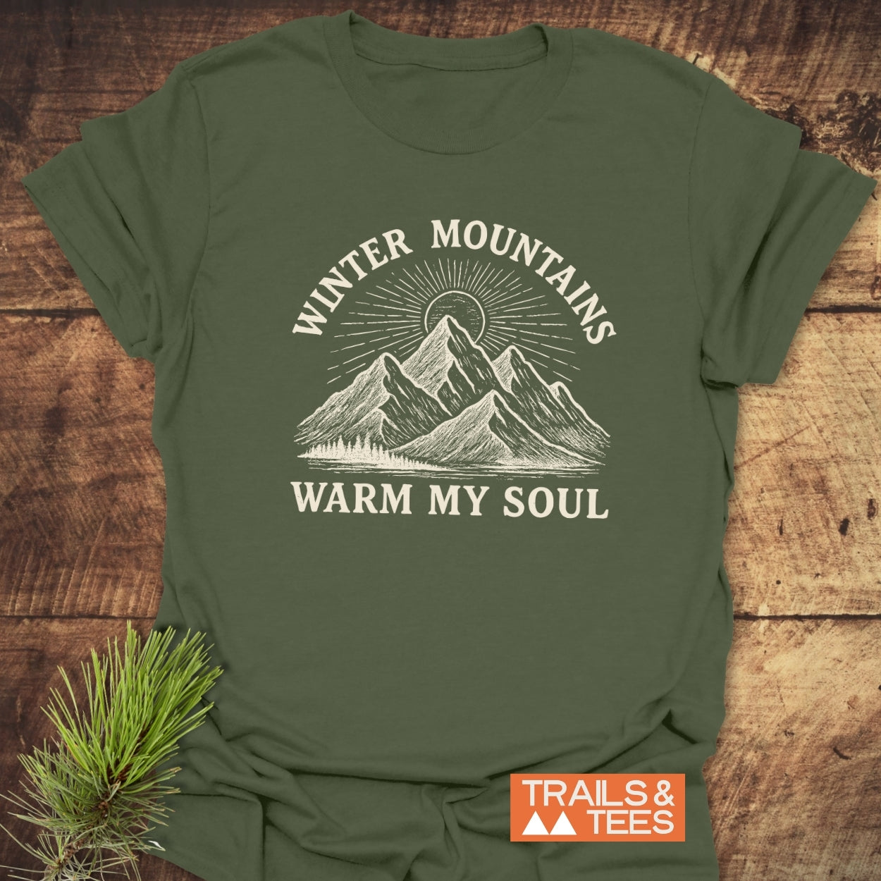 Winter Mountains T-Shirt