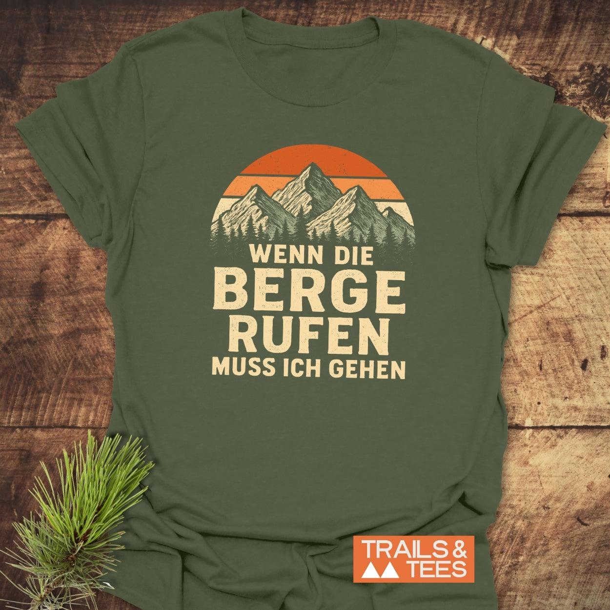 Die Berge Rufen T-Shirt