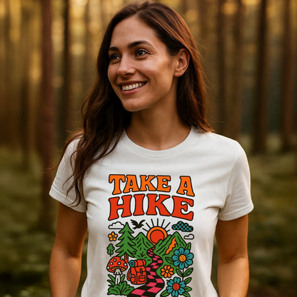 Take A Hike Funky T-Shirt