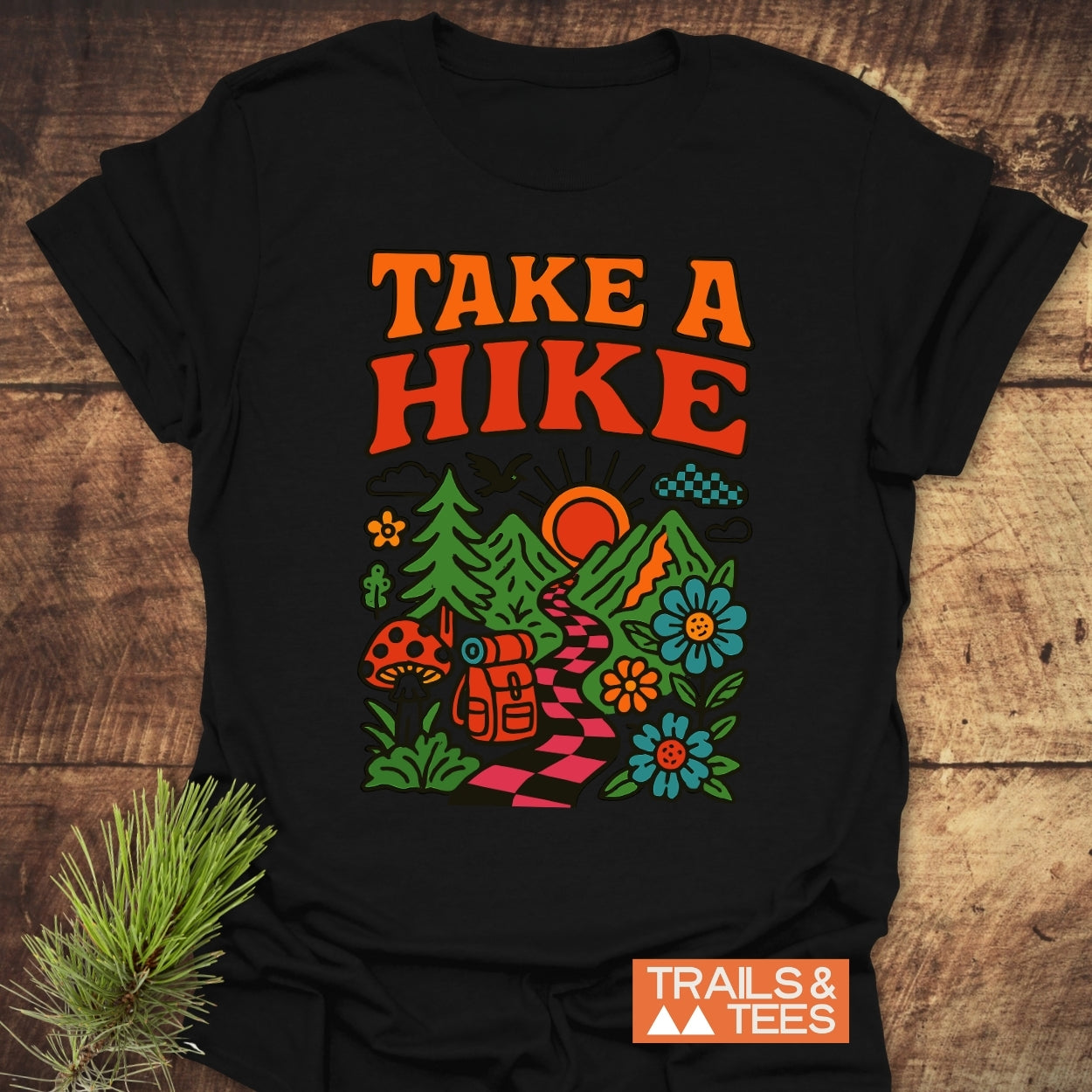 Take A Hike Funky T-Shirt