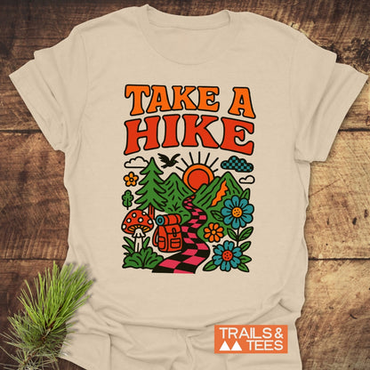 Take A Hike Funky T-Shirt