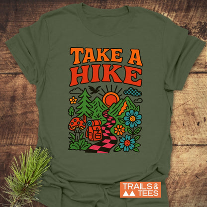 Take A Hike Funky T-Shirt