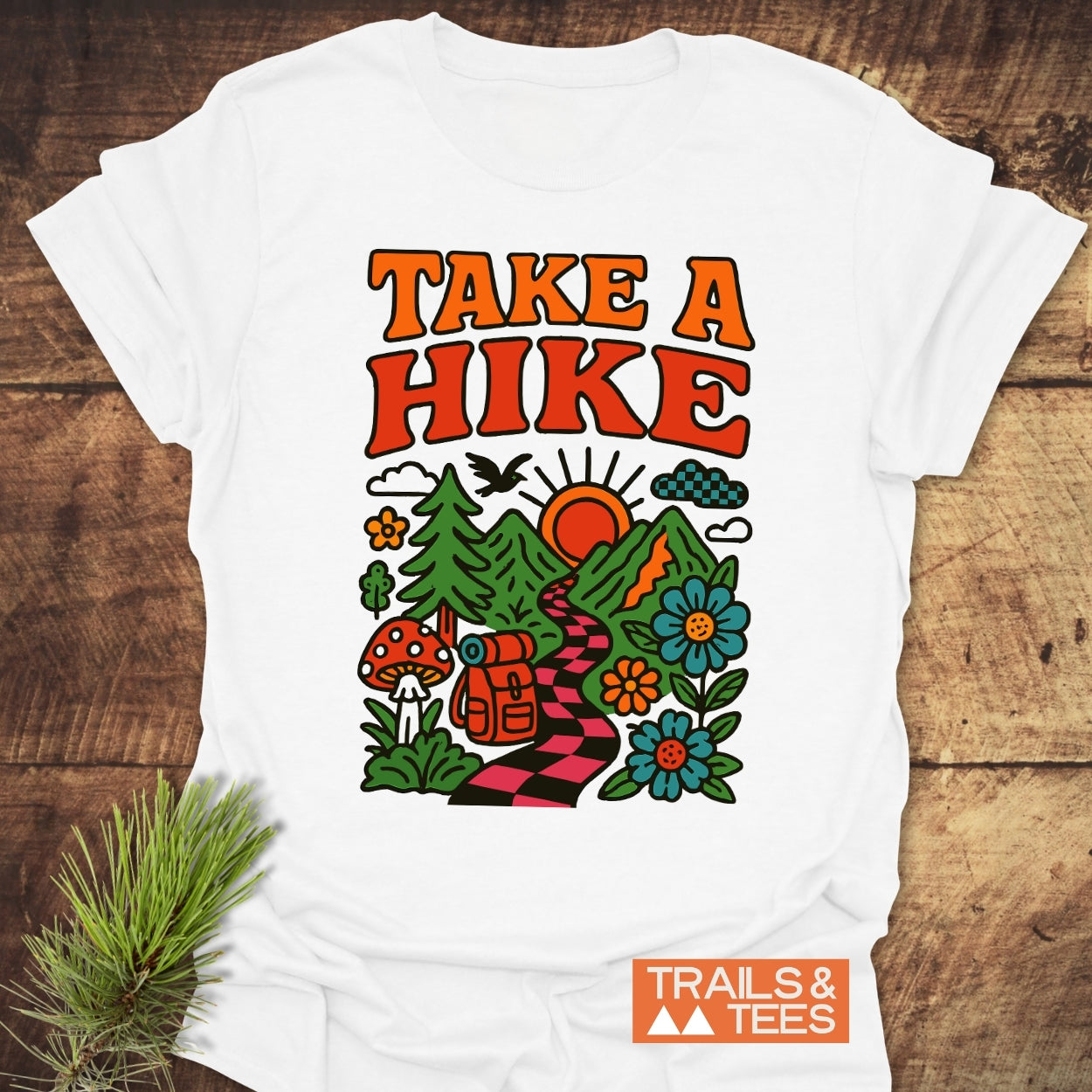 Take A Hike Funky T-Shirt