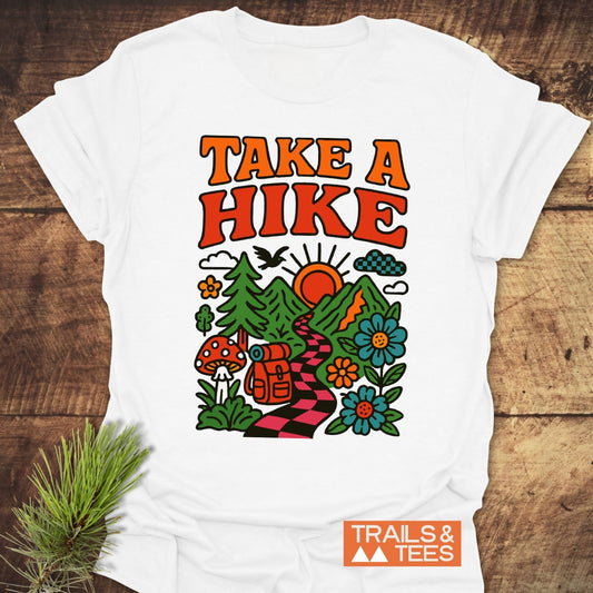 Take A Hike Funky T-Shirt