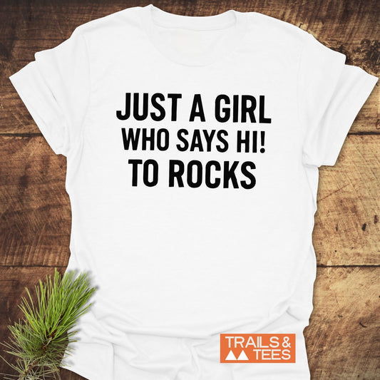 Say Hi To Rocks T-Shirt