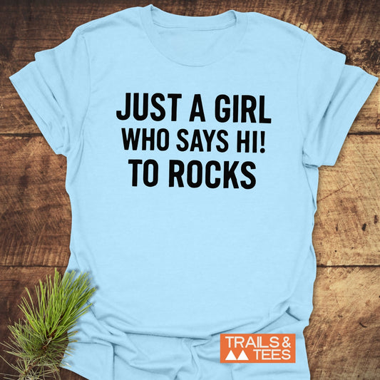 Say Hi To Rocks T-Shirt