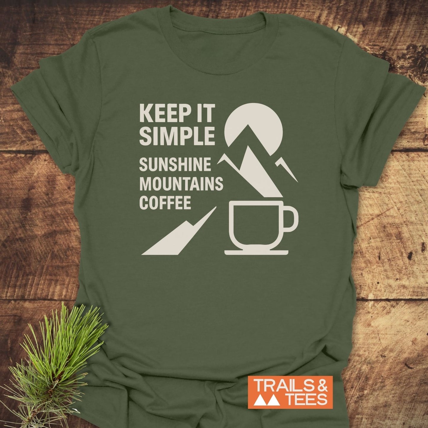 Keep It Simple Mountain T-Shirt