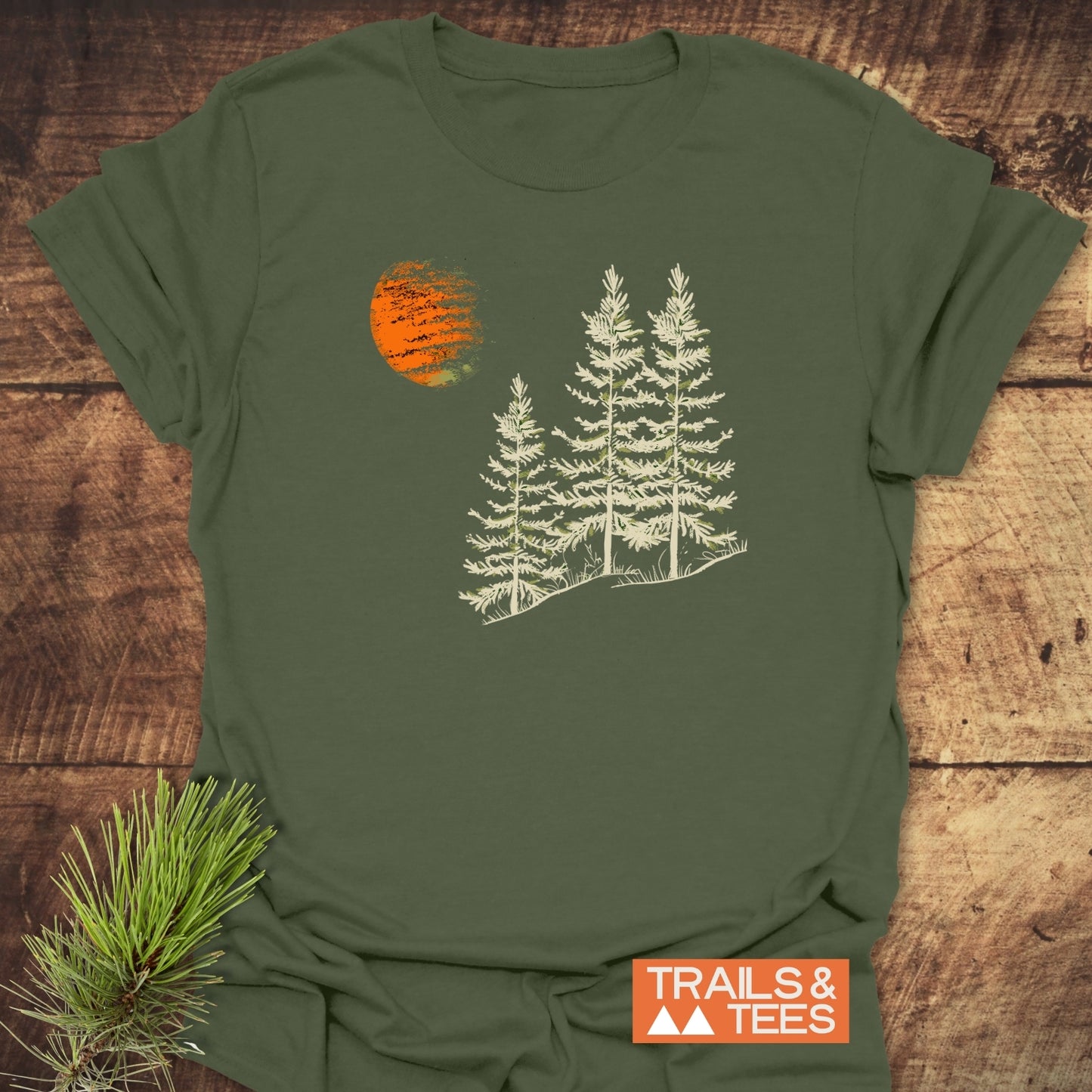 Forest And Moon T-Shirt