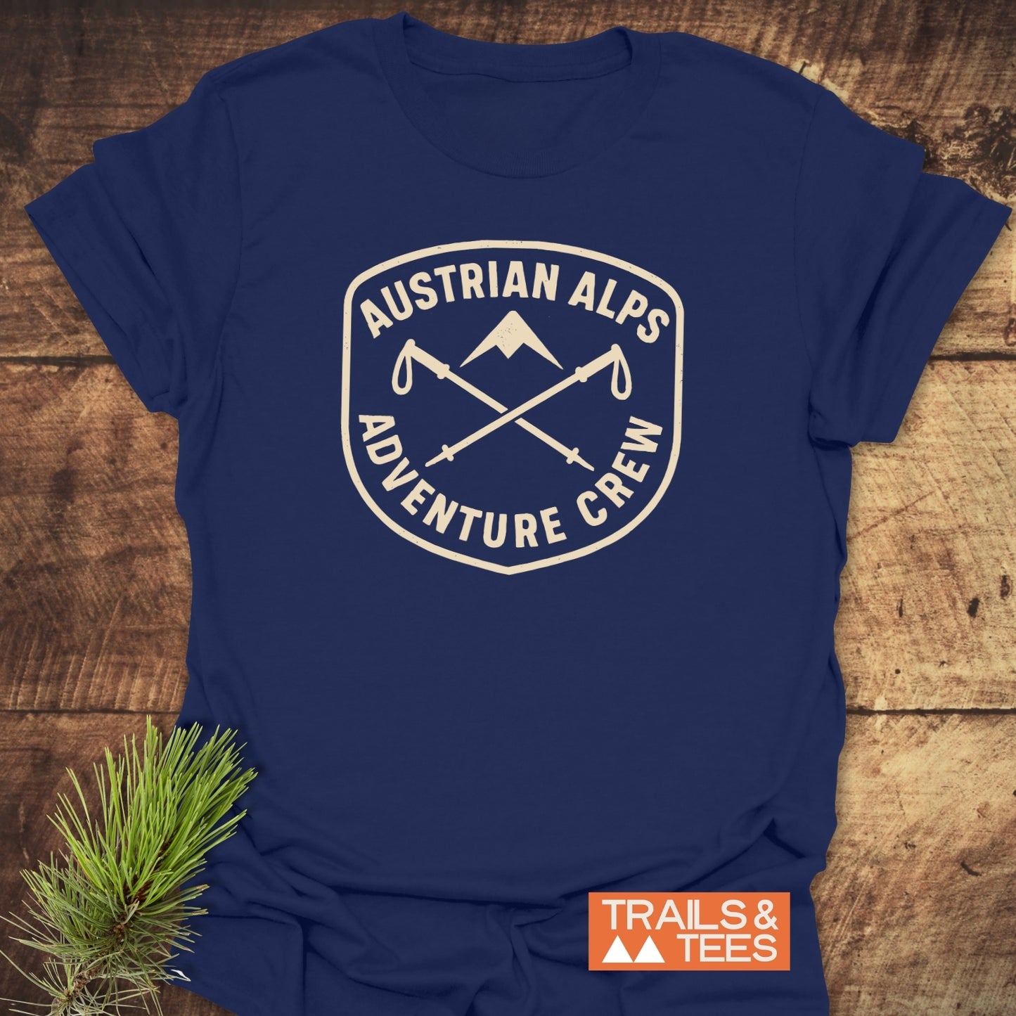 Austrian Alps Crew T-Shirt