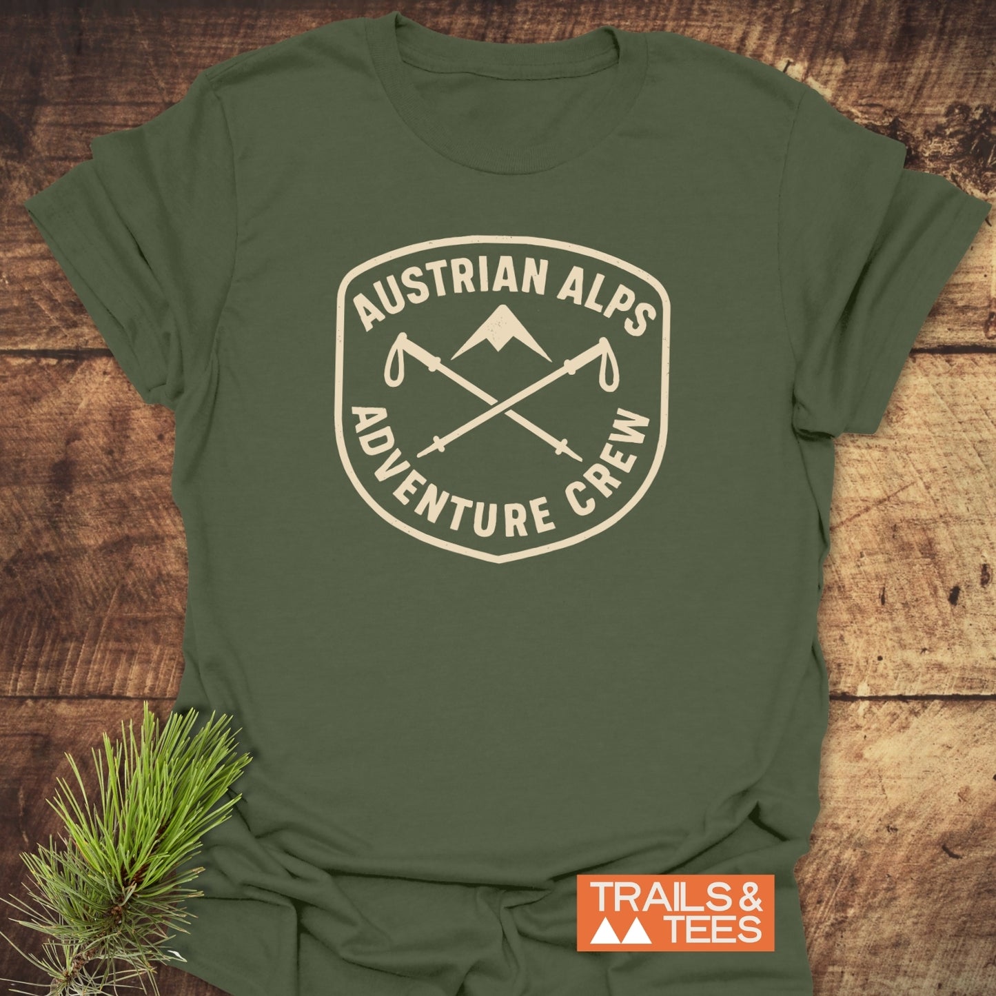 Austrian Alps Crew T-Shirt