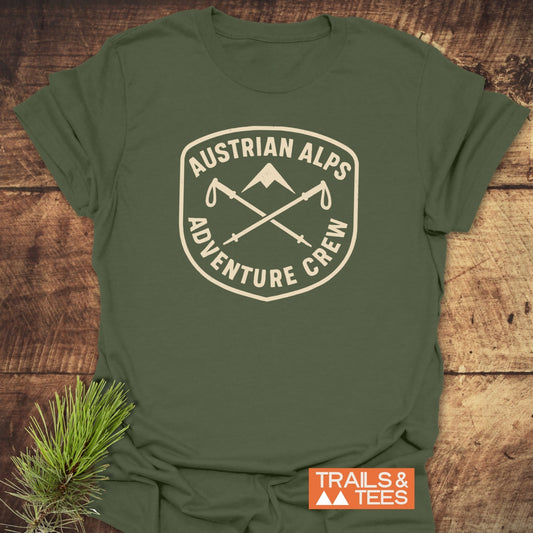 Austrian Alps Crew T-Shirt