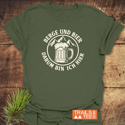 Berge Und Bier T-Shirt