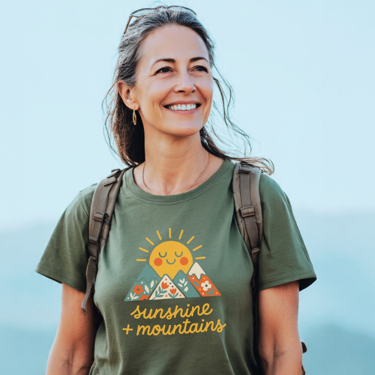 Sunshine And Mountains T-Shirt
