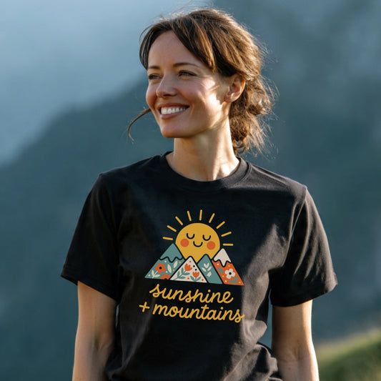 Sunshine And Mountains T-Shirt