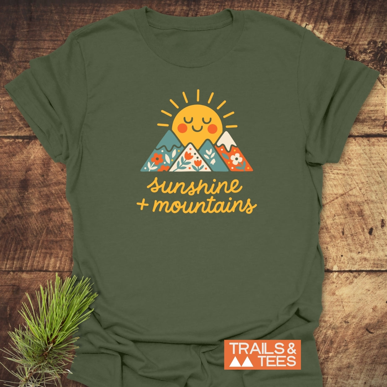 Sunshine And Mountains T-Shirt