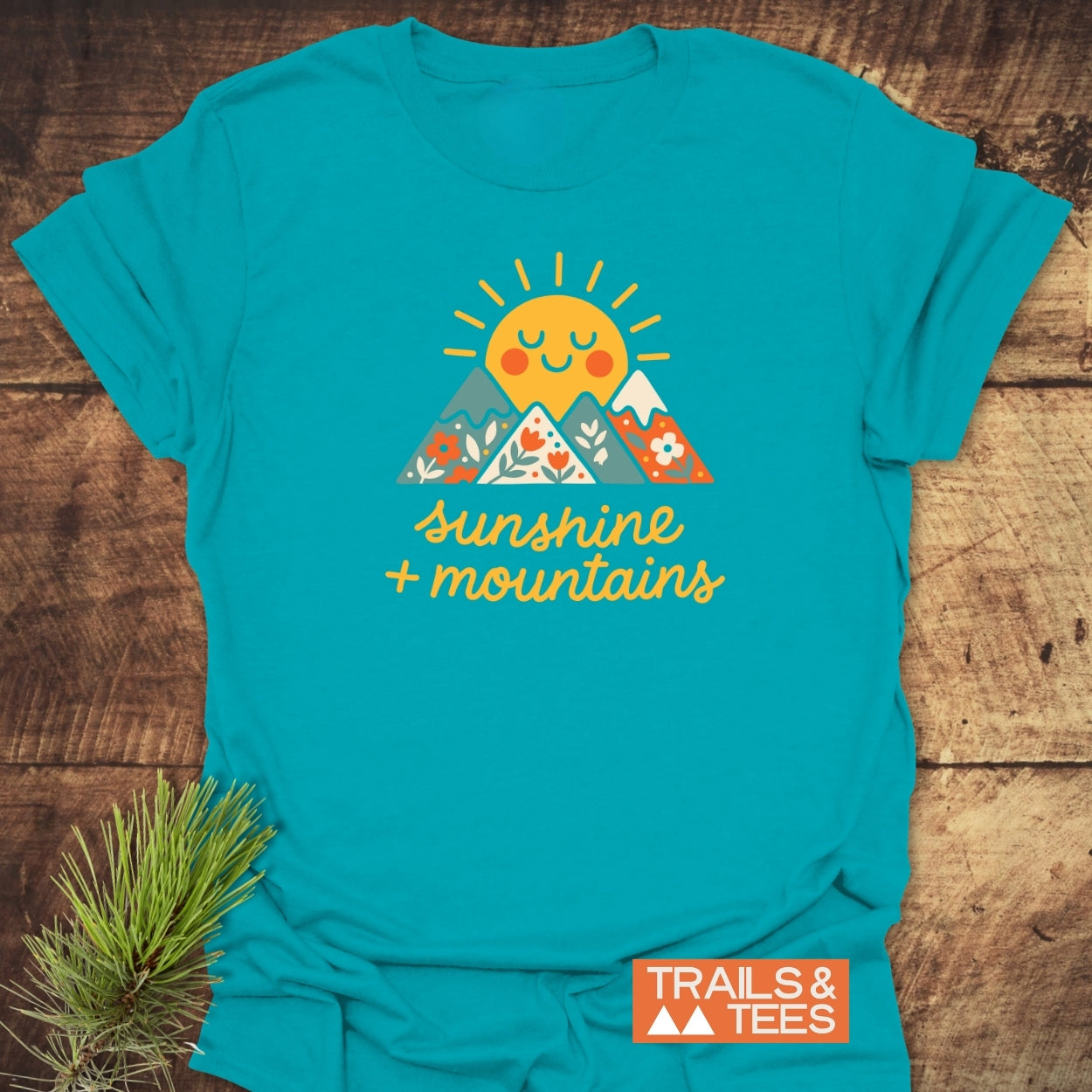 Sunshine And Mountains T-Shirt