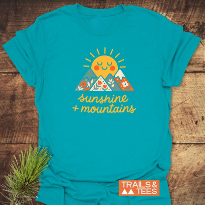 Sunshine And Mountains T-Shirt
