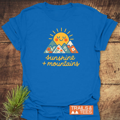 Sunshine And Mountains T-Shirt
