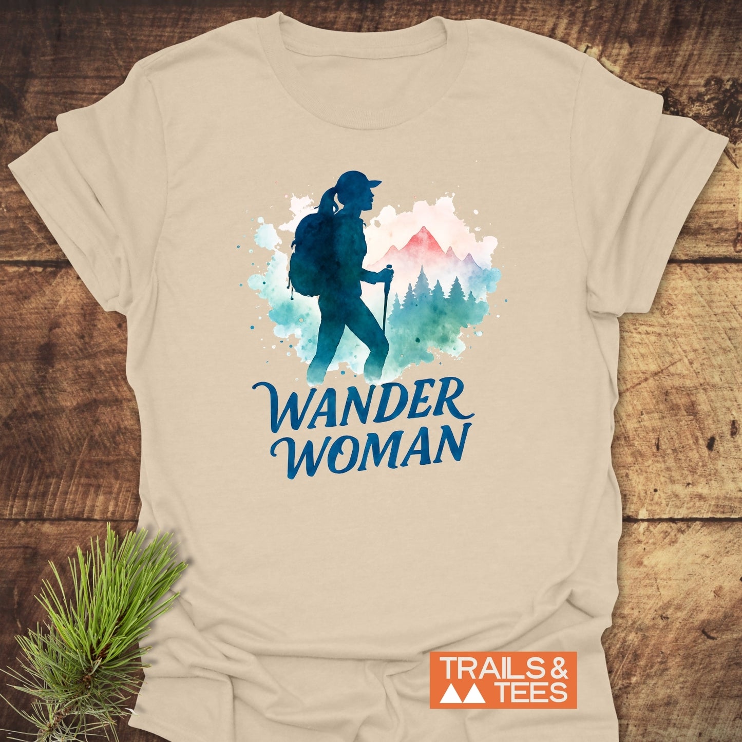Wander Woman Watercolor T-Shirt