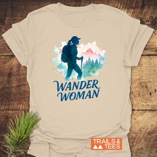 Wander Woman Watercolor T-Shirt