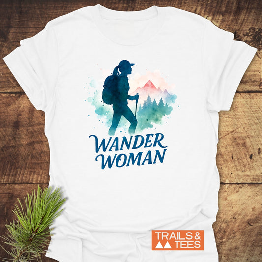 Wander Woman Watercolor T-Shirt