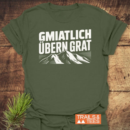 Gmiatlich Übern Grat T-Shirt