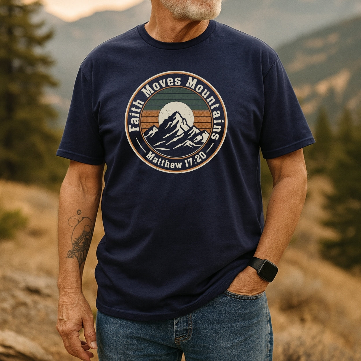 Faith Moves Mountains T-Shirt