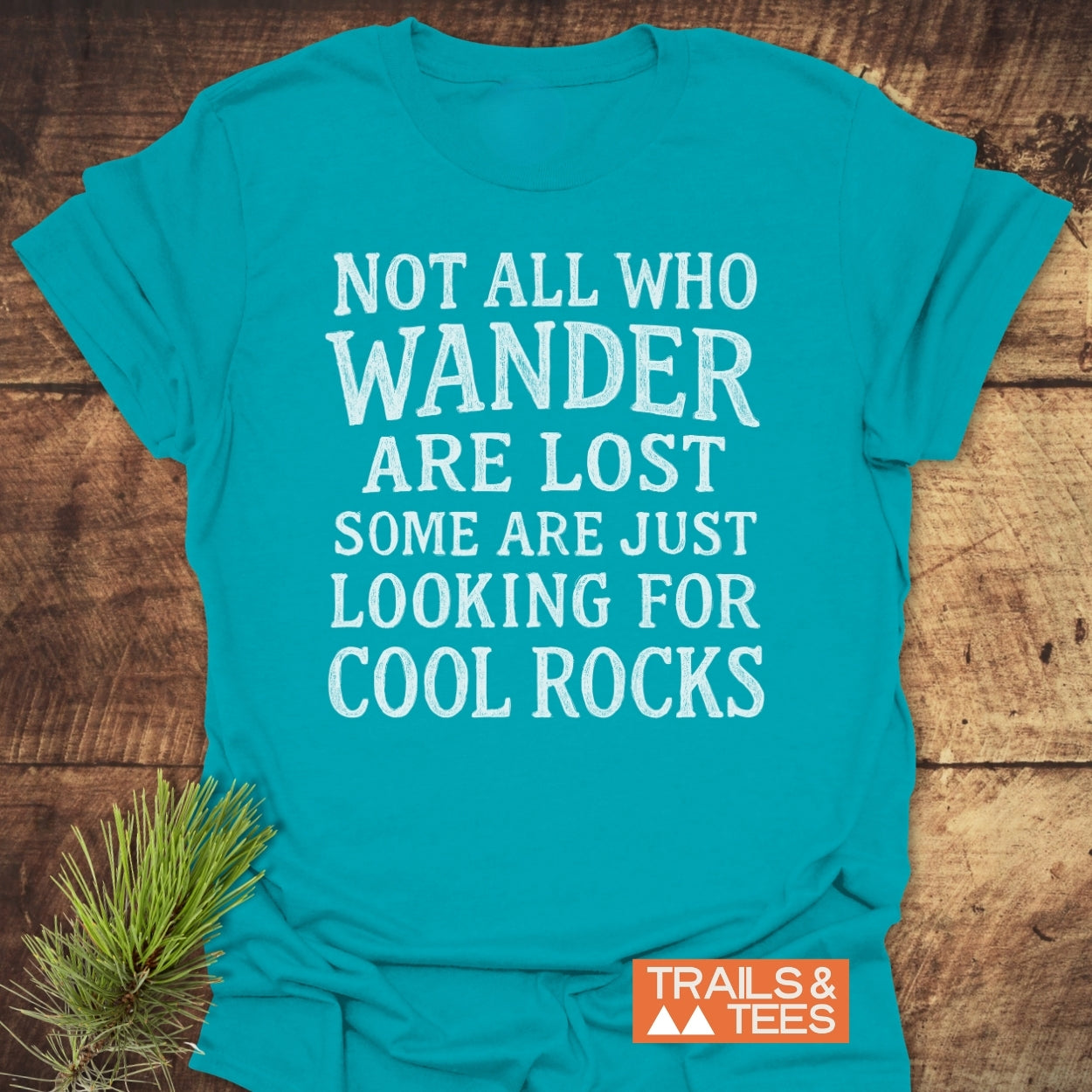 Not All... Rustic Chalkboard T-Shirt