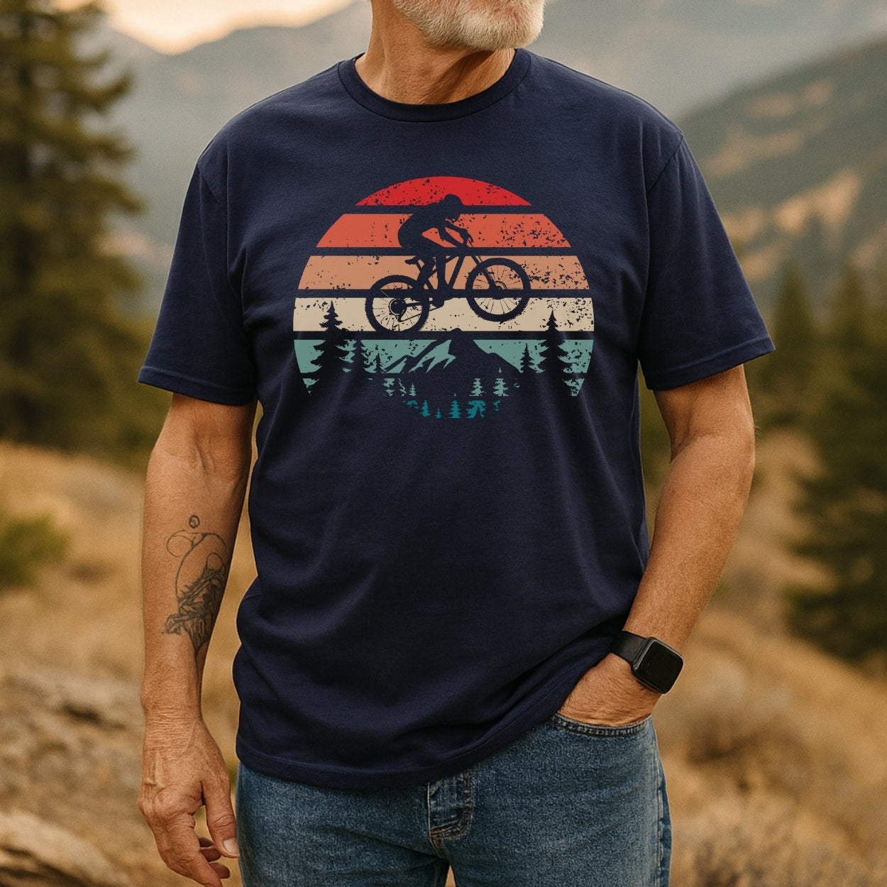 Vintage Mountainbiker T-Shirt