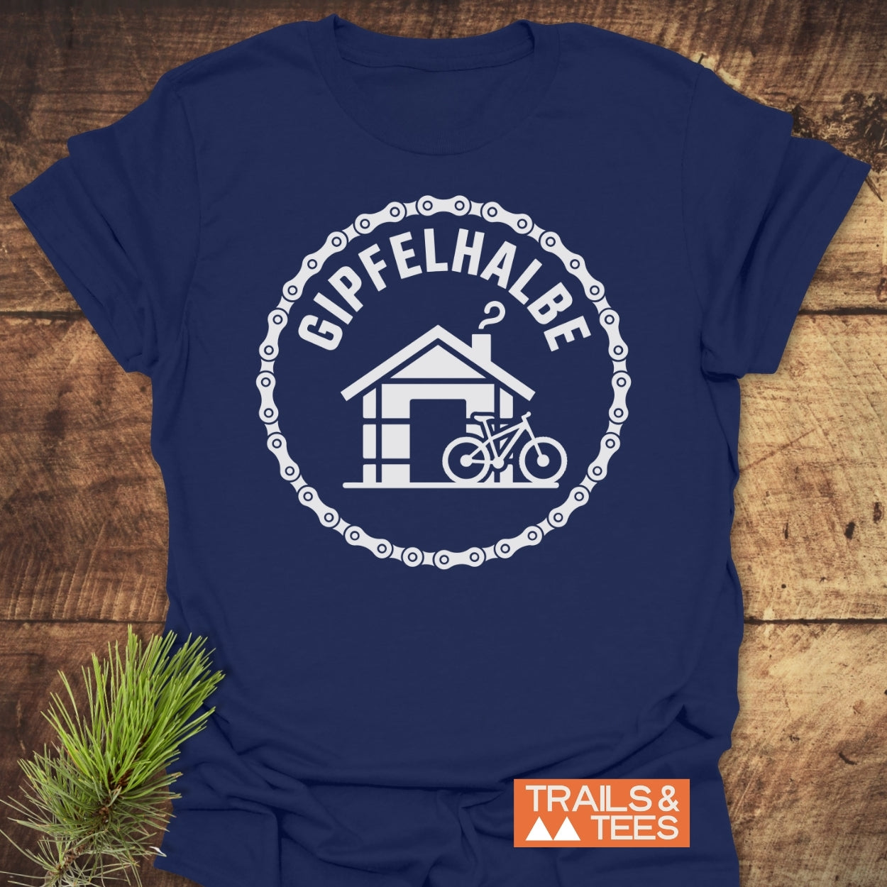 Gipfelhalbe T-Shirt