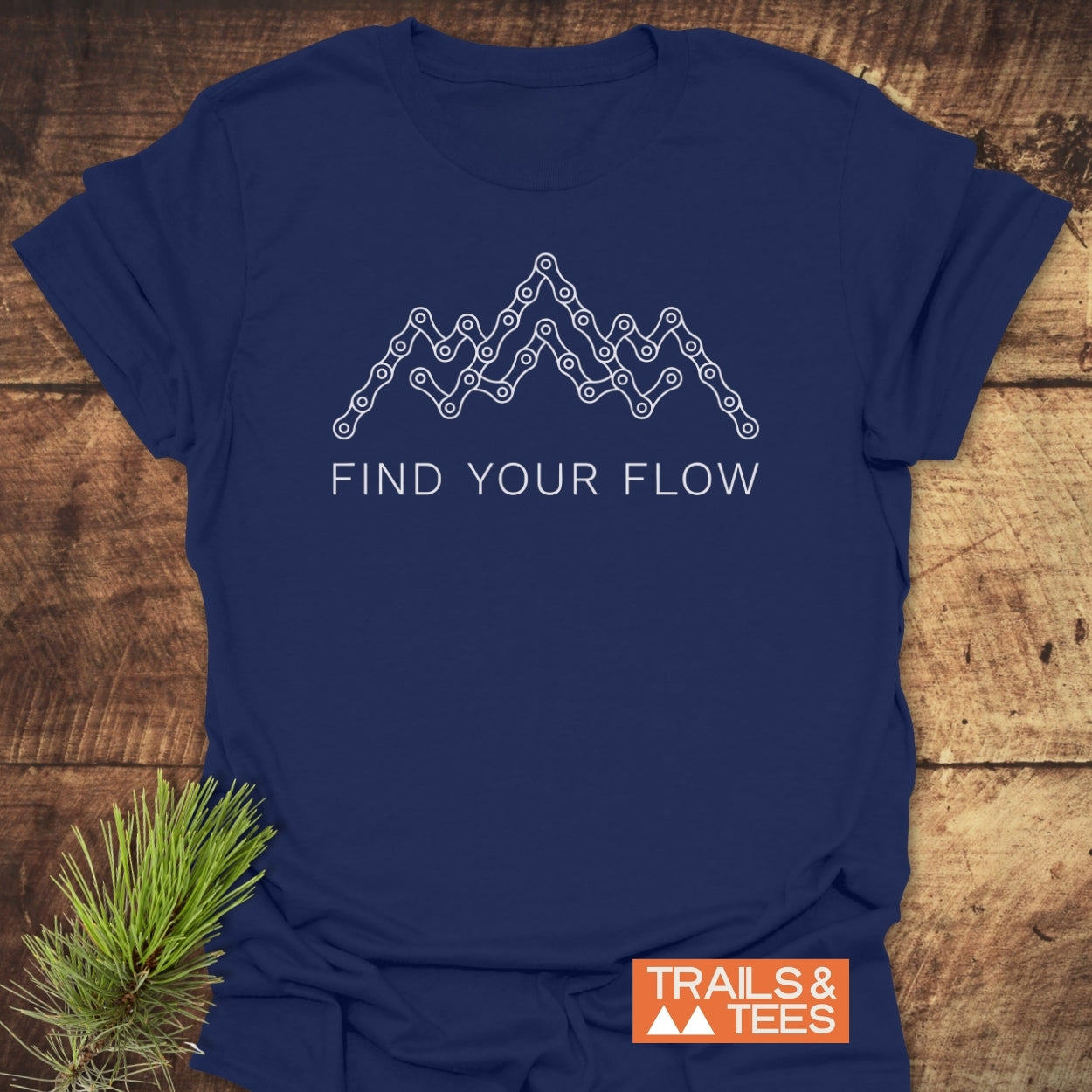 Find Your Flow Mountainbike T-Shirt