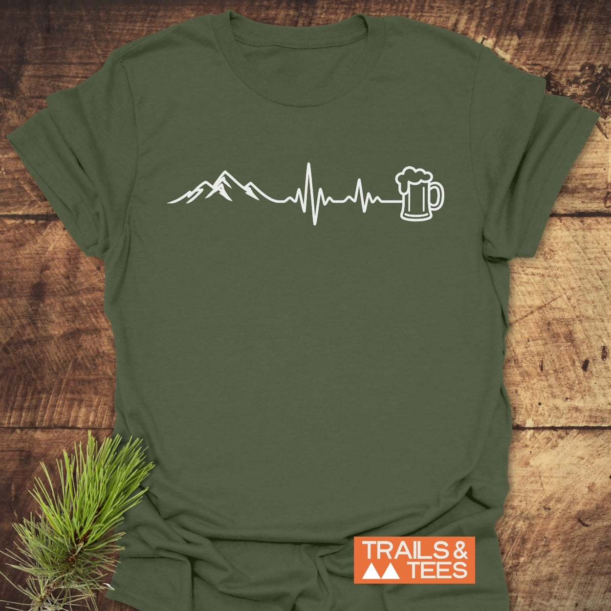 Berge und Bier T-Shirt