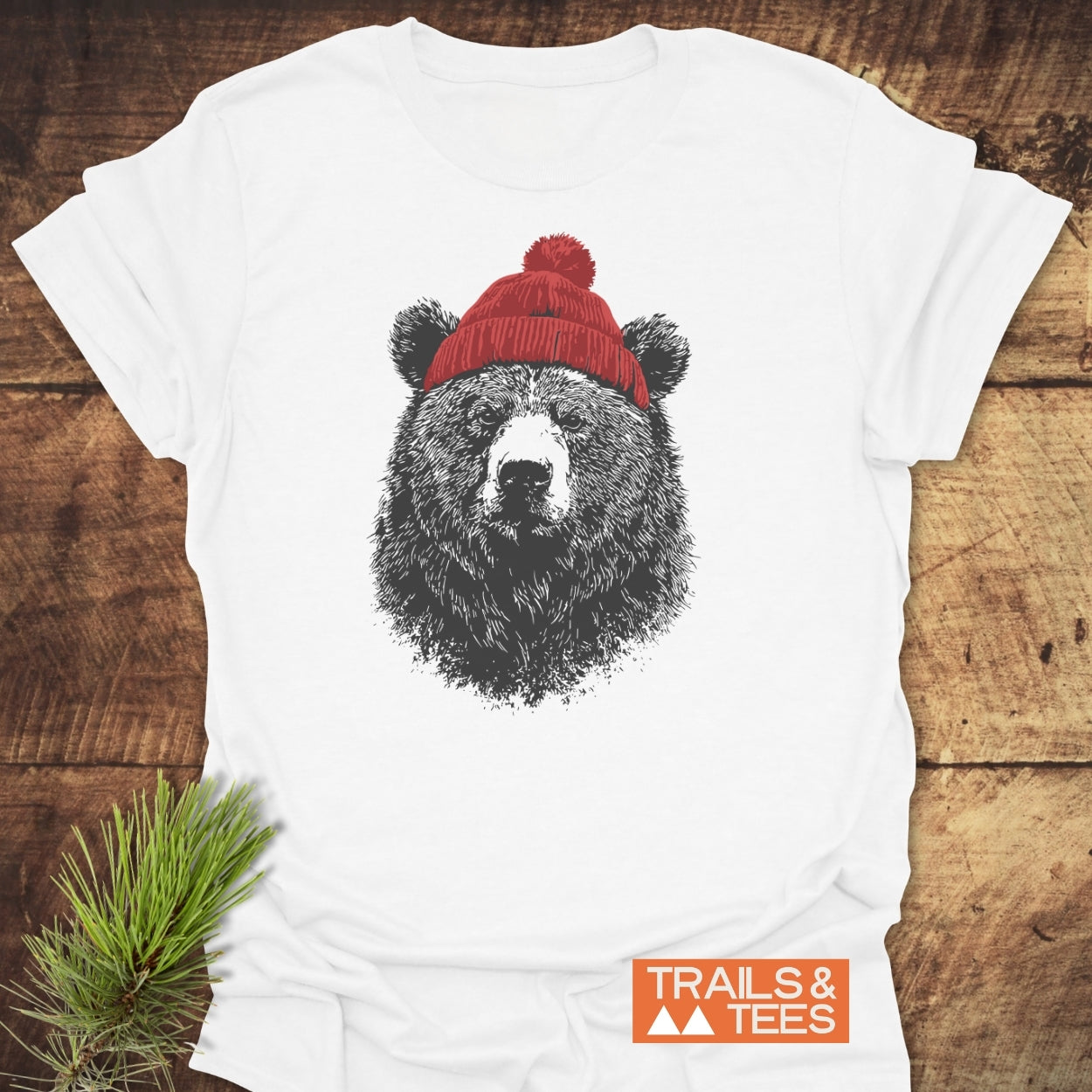 Bear With Beanie T-Shirt