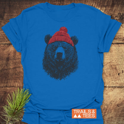 Bear With Beanie T-Shirt