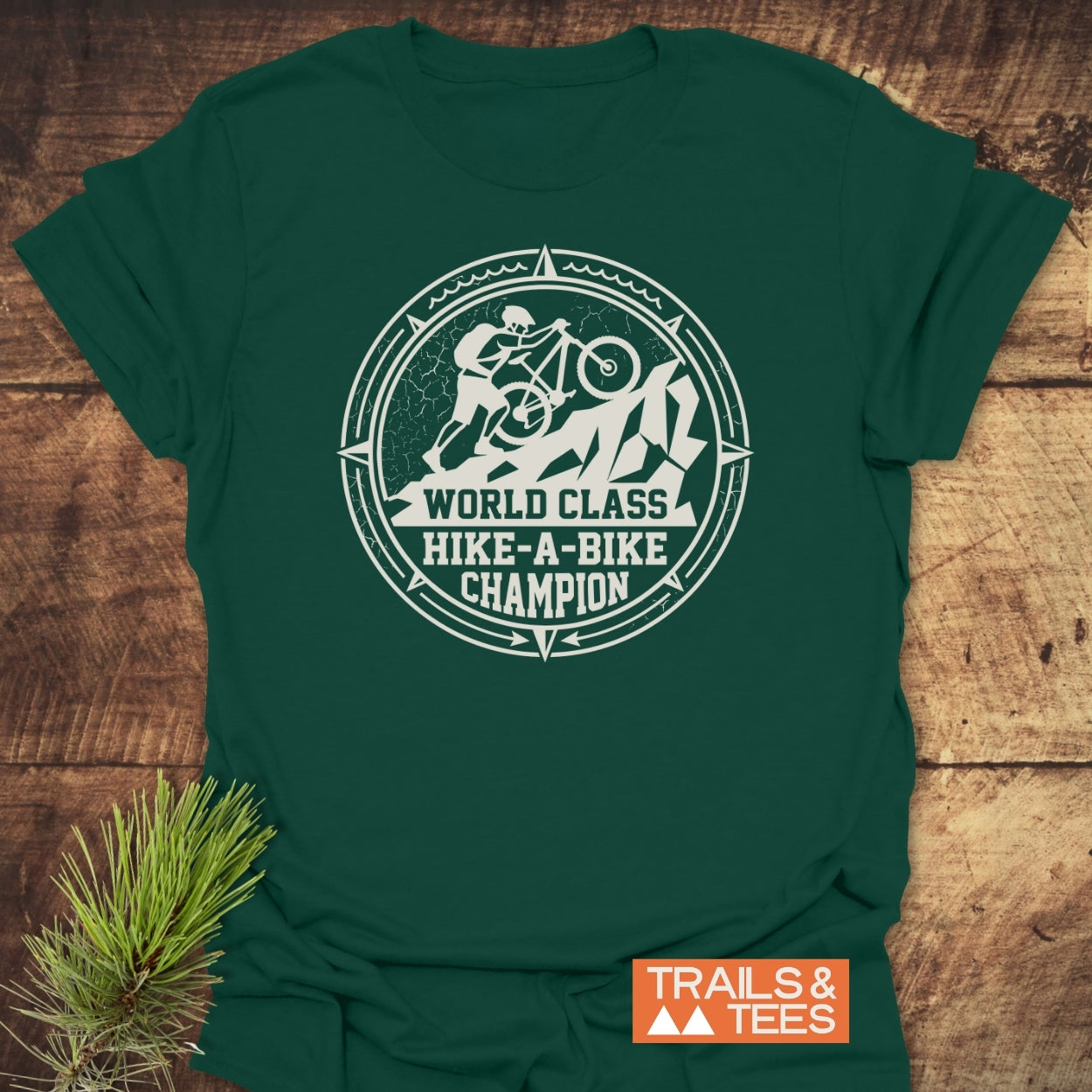 Hike A Bike Champion T-Shirt