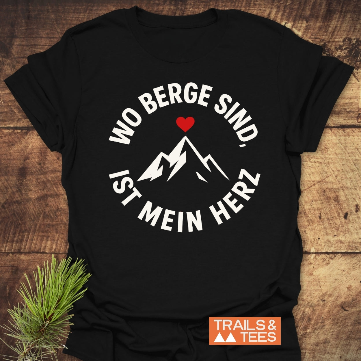 Herz Für Berge T-Shirt