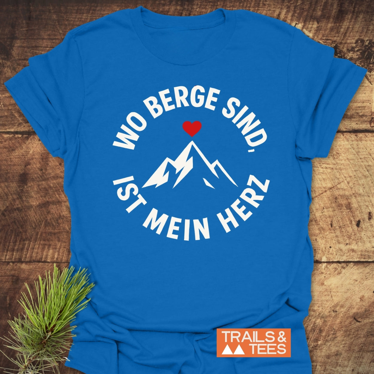 Herz Für Berge T-Shirt